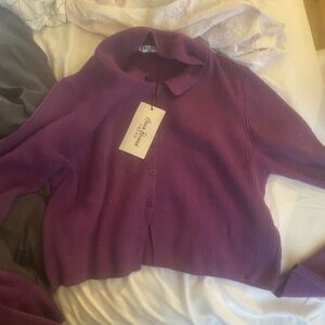 Anna Brian’s x NA-KD
Long sleeve collar detail top